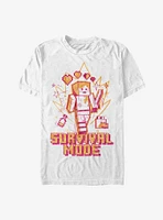 Minecraft Survival Mode Sketch T-Shirt