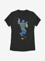 Disney Aladdin 2019 All Powerful Genie Womens T-Shirt