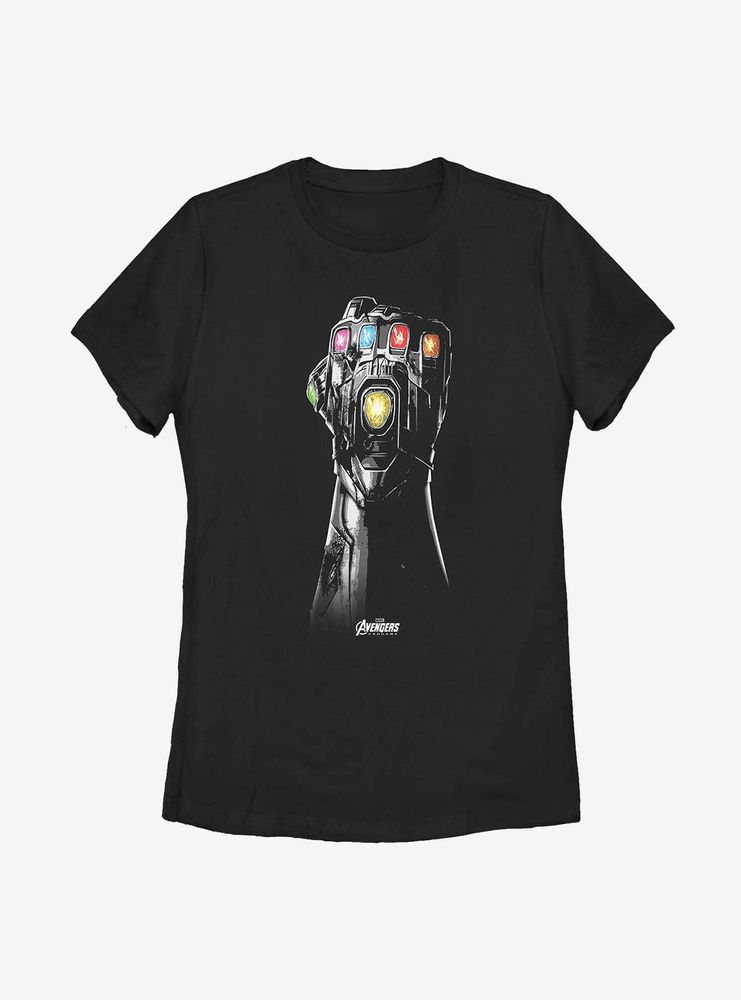 Marvel Avengers Shattered Logo Womens T-Shirt