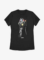 Marvel Avengers Shattered Logo Womens T-Shirt