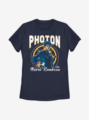Marvel Captain Photon Womens T-Shirt