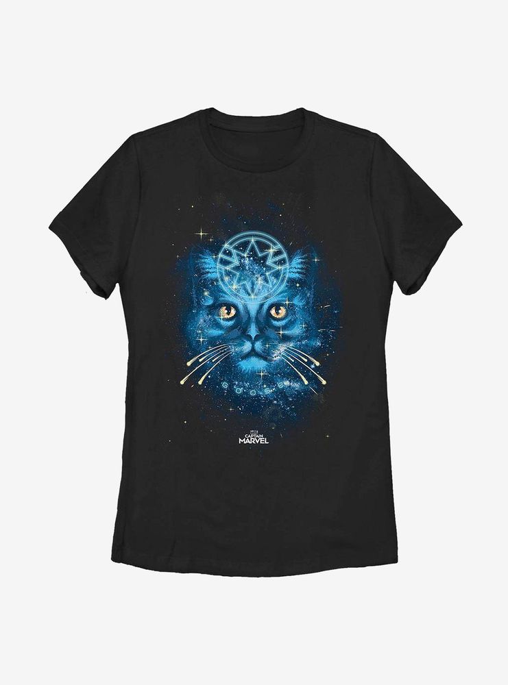 Marvel Captain Spirit Cat Womens T-Shirt