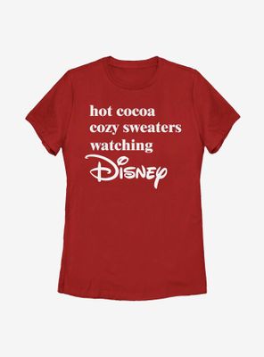 Disney Cozy Womens T-Shirt