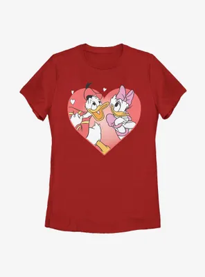 Disney Donald And Daisy Love Womens T-Shirt