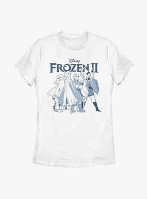 Disney Frozen 2 Adventurers Womens T-Shirt