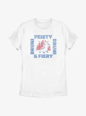 Disney Frozen 2 Fiesty Bruni Womens T-Shirt