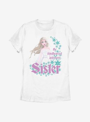 Disney Frozen 2 Kindhearted Sister Womens T-Shirt