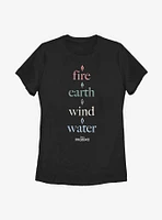 Disney Frozen 2 Simple Elements Womens T-Shirt