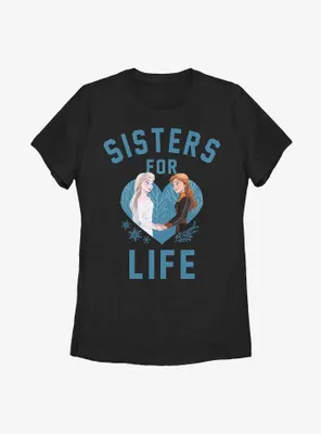 Disney Frozen 2 Sisters For Life Womens T-Shirt