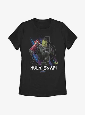 Marvel Hulk Snap Womens T-Shirt