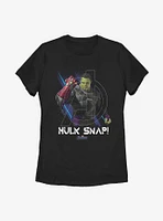 Marvel Hulk Snap Womens T-Shirt