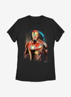 Marvel Iron Man Glow Womens T-Shirt