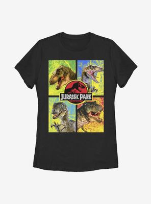 Jurassic World Face Time Womens T-Shirt