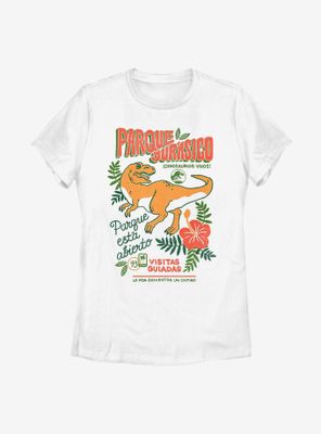 Jurassic World Vacation Dinos Womens T-Shirt