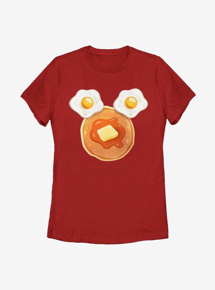 Disney Mickey Mouse Breakfast At Mickeys Womens T-Shirt