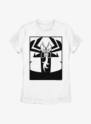 Samurai Jack Aku Ink Box Womens T-Shirt
