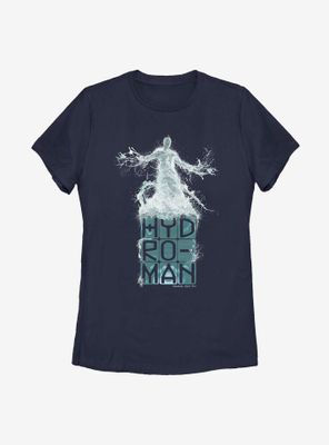 Marvel Spider-Man Hydro-Man Blocks Womens T-Shirt