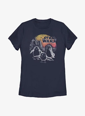 Star Wars Episode VIII: The Last Jedi Little Porgs Womens T-Shirt