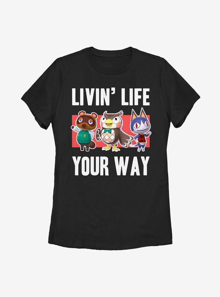 Nintendo Animal Crossing Your Way Womens T-Shirt