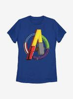 Marvel Avengers Avenger Textures Womens T-Shirt