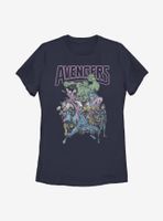 Marvel Avengers Band Tee Womens T-Shirt