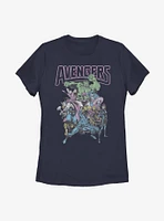 Marvel Avengers Band Tee Womens T-Shirt