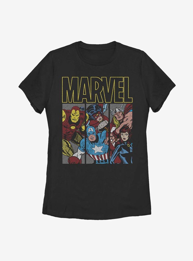 Marvel Avengers Tri Womens T-Shirt