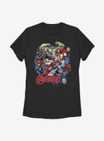 Marvel Avengers Assemblage Womens T-Shirt