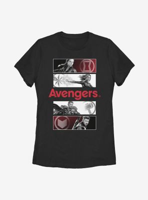 Marvel Avengers Color Pop Womens T-Shirt