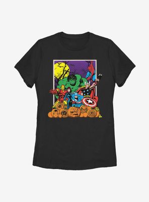 Marvel Avengers Halloween Pals Womens T-Shirt
