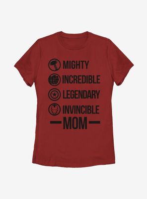 Marvel Avengers Invincible Mom Womens T-Shirt