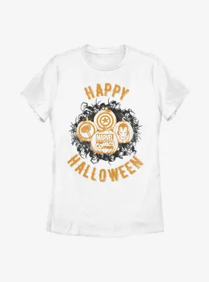 Marvel Avengers Pumpkins Womens T-Shirt