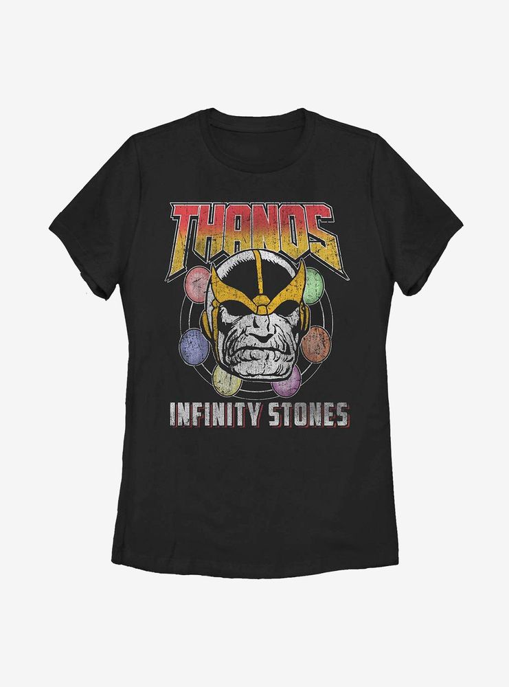 Marvel Avengers Rockin Thanos Womens T-Shirt