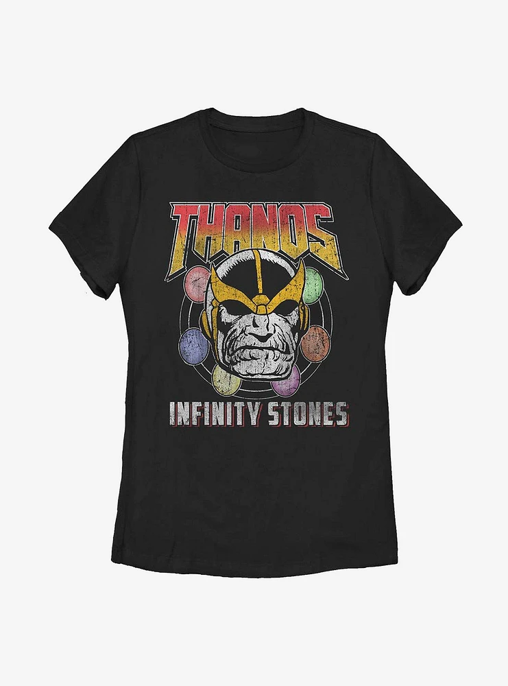 Marvel Avengers Rockin Thanos Womens T-Shirt