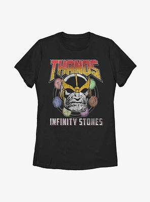 Marvel Avengers Rockin Thanos Womens T-Shirt