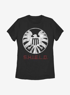 Marvel Avengers Shield Branding Womens T-Shirt