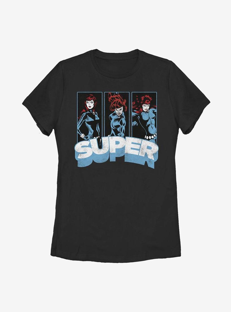 Marvel Black Widow Super Womens T-Shirt