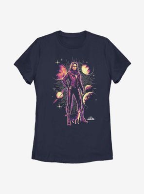 Marvel Captain Cat Planet Womens T-Shirt