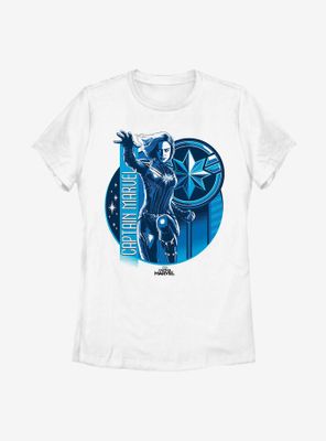 Marvel Captain Spirit Force Womens T-Shirt