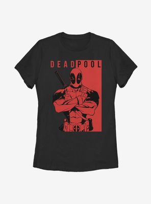 Marvel Deadpool Police Womens T-Shirt