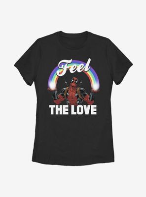 Marvel Deadpool Feel The Love Womens T-Shirt