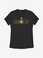 Marvel Guardians Of The Galaxy Groot Smoke Womens T-Shirt