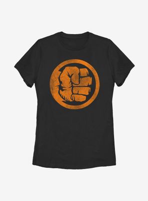 Marvel Hulk Orange Womens T-Shirt