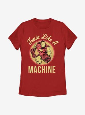 Marvel Iron Man Like A Machine Womens T-Shirt