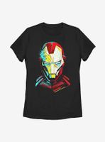 Marvel Iron Man Pieced Womens T-Shirt