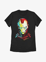 Marvel Iron Man Pieced Womens T-Shirt