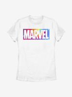 Marvel Brick Tie-Dye Womens T-Shirt