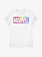 Marvel Brick Tie-Dye Womens T-Shirt