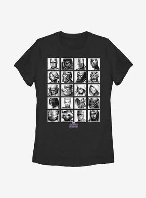 Marvel Character Select Womens T-Shirt