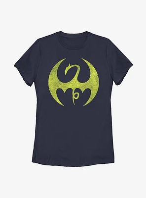 Marvel Iron Logo Womens T-Shirt